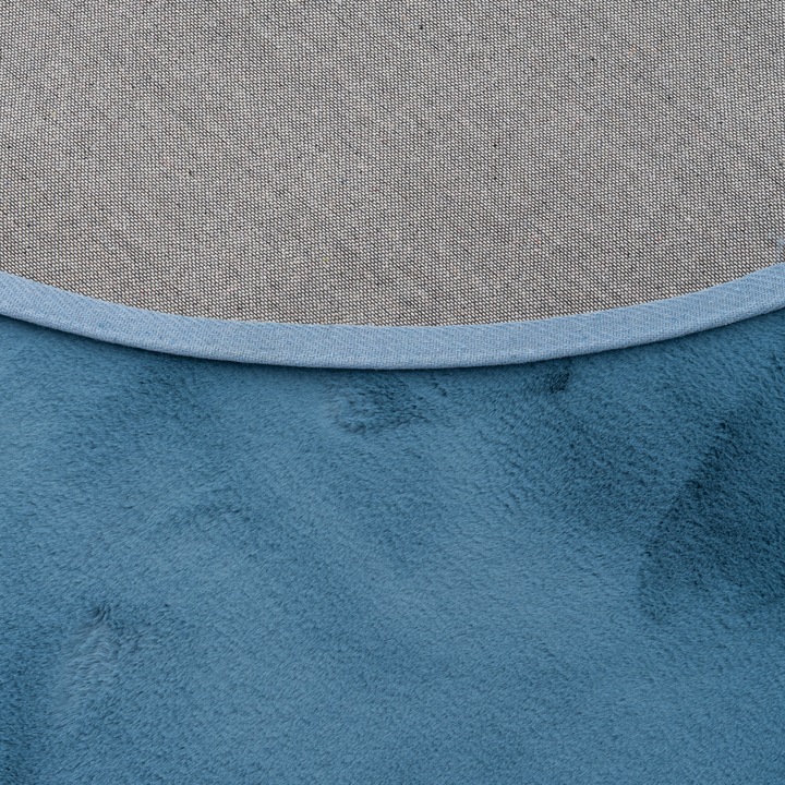 Produktbild Pergamon Luxus Super Soft Fellteppich Plush Rund (120 x 120 cm)