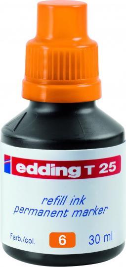 Produktbild Edding Nachfülltusche T25 (Nachfülleinheit, Orange, 37 mm)