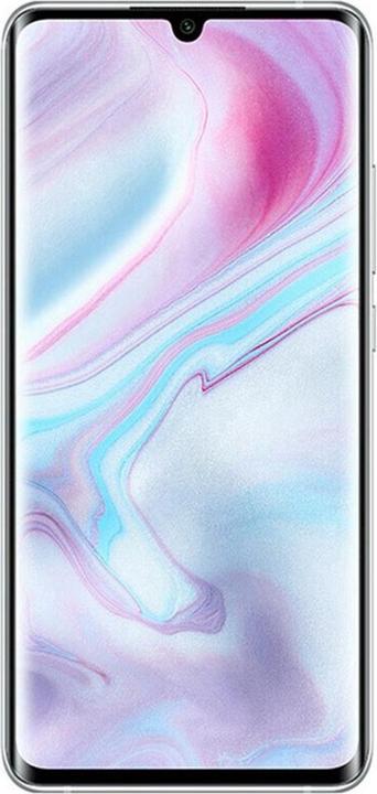 Actual product image Xiaomi Mi Note 10 (128 GB, Glacier White, 6.47", Dual SIM, 4G)
