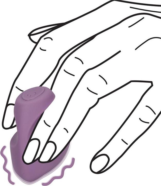 Productafbeelding Loveline Finger Vibrator - Mystic Purple