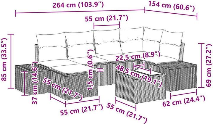 Produktbild vidaXL Margot