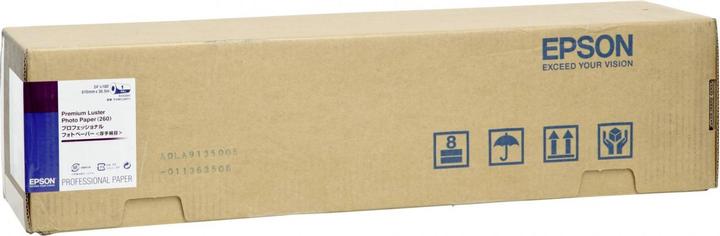 Actual product image Epson Premium Luster Photo Paper, 260g/m2, 24", 30.5m (260 g/m², 3050 cm, 61 cm)