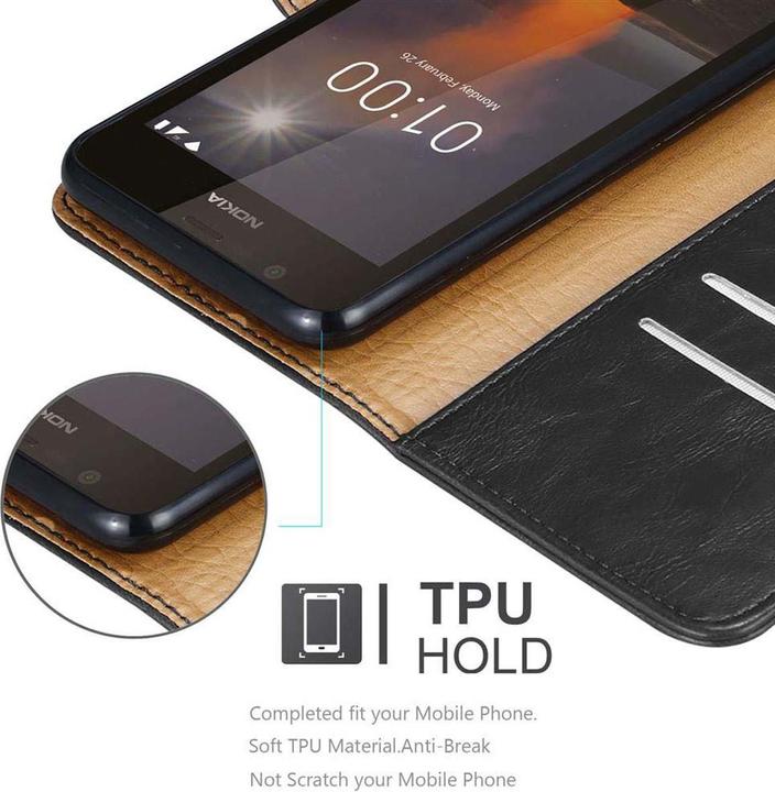 Actual product image Cadorabo Book Luxury Cover (Nokia 1)