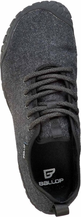 Produktbild Ballop Corso Wool Barefoot dunkelgrau (38)