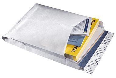 Image du produit Bong Pochette à soufflet avec fond pointu B4 (353x250x38mm) adhésif blanc 55g 100 pièces (100 x)