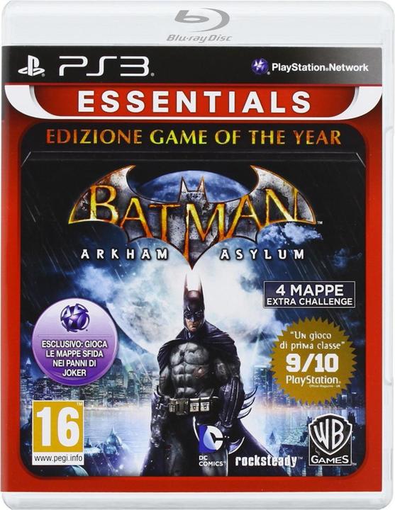 Produktbild Warner Bros Essentials Batman Arkham Asylum GOTY (PS3)