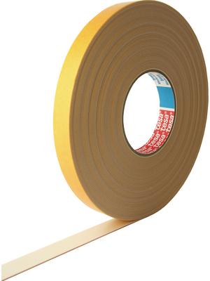 Actual product image tesa Double-sided tape, 19mm x 25m, white (19 mm)