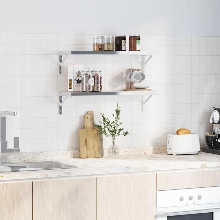 Actual product image vidaXL Shelf supports 4 pcs. Noble