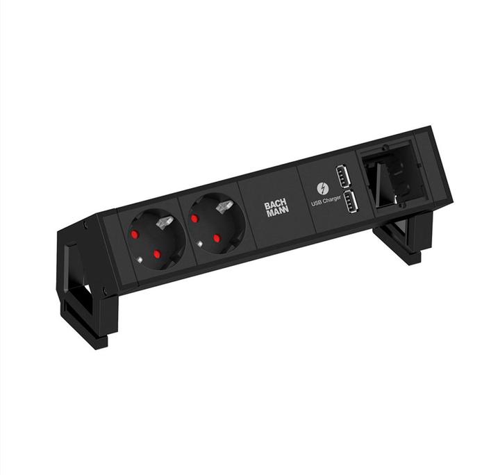 Produktbild Bachmann DESK 2 Verlängerungsschnur (5x, CEE 7/3)