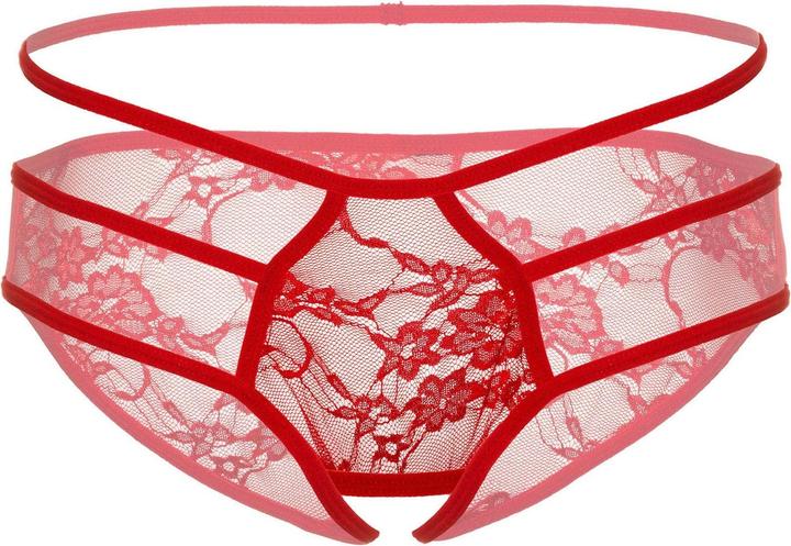 Produktbild Daring Intimates Jade crotchless bikini panty Rot L/XL (L, XL)