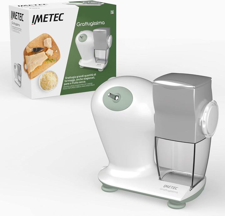 Produktbild Imetec 7480 Elektrische Reibe und Spiralisierer Elektrische Reibe Grün, Weiss