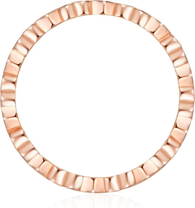 Immagine prodotto Lulu & Jane Cuore in argento sterling con zirconi in oro rosa - 33248 (54, 925 Argento)