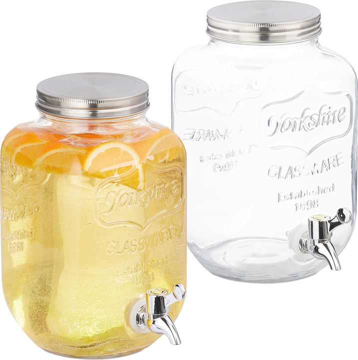 Image du produit Relaxdays 2x distributeurs-de-boisson