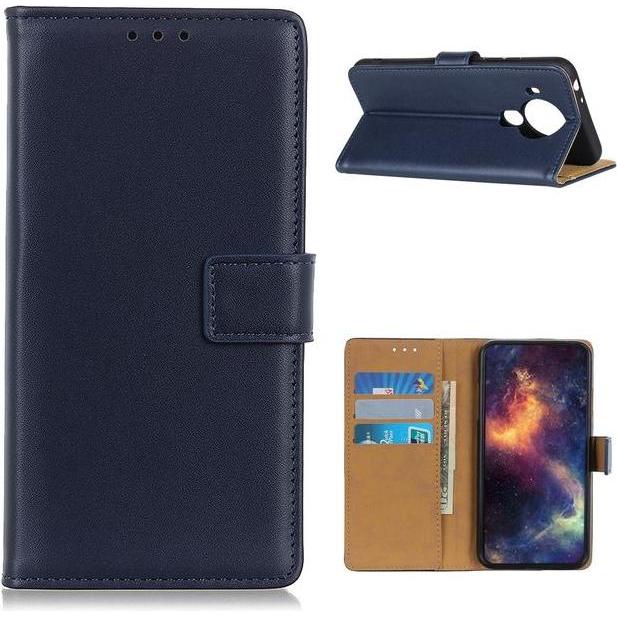 Thumbnail - MU Classic Classic II Leder Bookcover Series (Nokia 5.4), Smartphone Hülle, Blau
