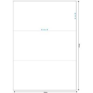 Produktbild MediaRange MRINK142 Dauerhaft Weiss 150Stück(e) selbstklebendes Etikett