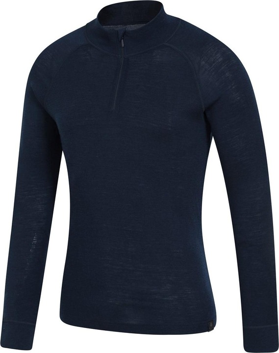 Actual product image Mountain Warehouse Mens Merino Wool Base Layer Top (Pack of 2) (M)