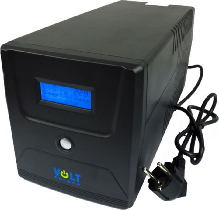 Actual product image Volt Polska MICRO UPS 1500 2x9Ah (1500 VA, 900 W, Line-interactive UPS)