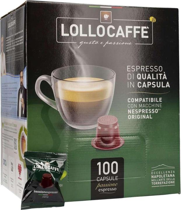 Immagine prodotto Lollo Caffè Nespresso Nera (100 x Porta.)