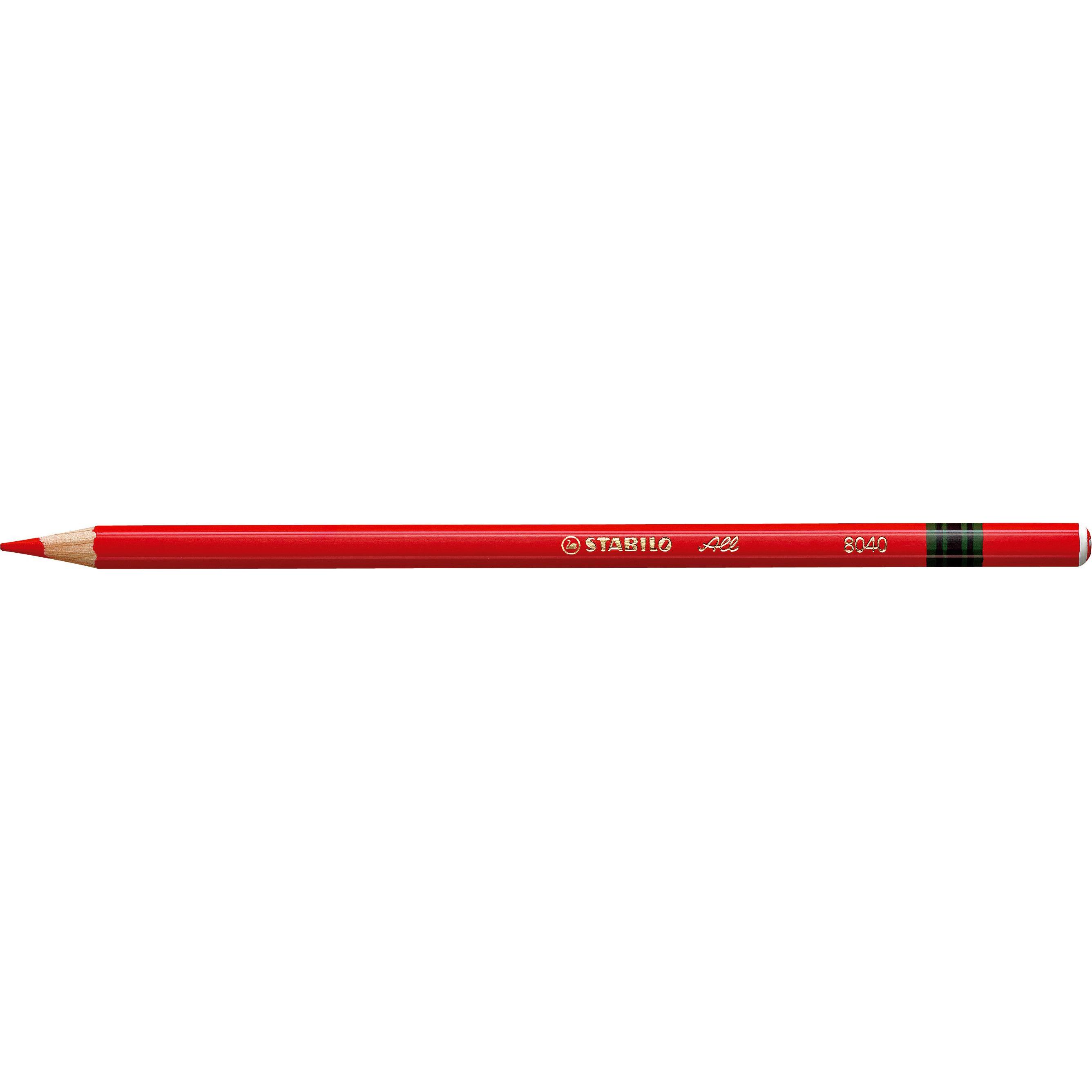 STABILO, Malstifte, All Buntstift (Rot, 1 x)