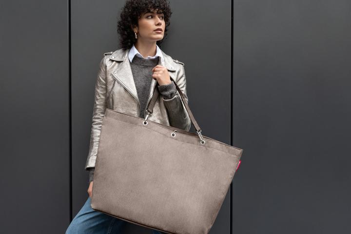 Produktbild reisenthel shopper XL herringbone mokka