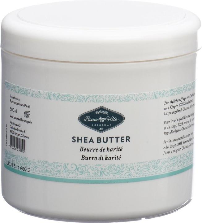 Bonneville Burro di karité (Crema corpo, 500 ml)