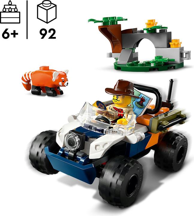 Image du produit LEGO 60424 Quad explorateur de la jungle (60424, LEGO City)