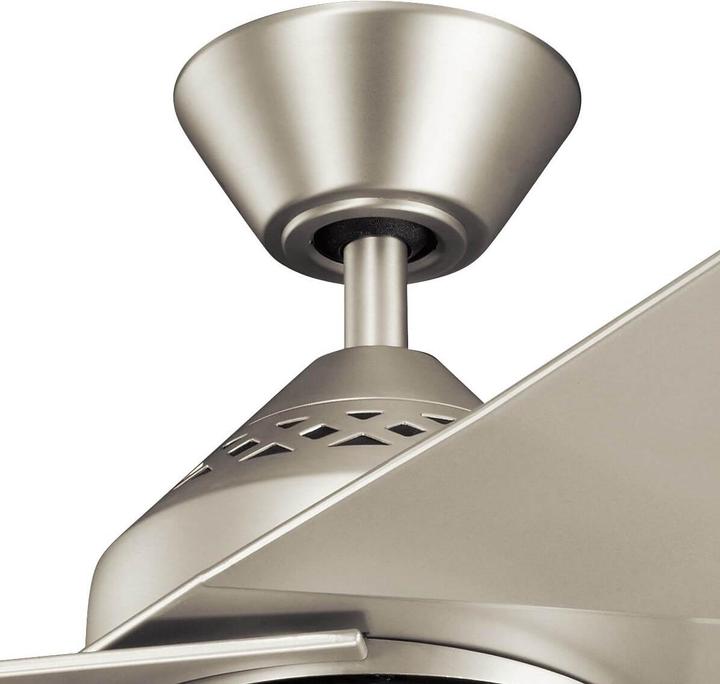 Immagine prodotto Elstead Lighting Ventilatore da soffitto silenzioso Jade con luce LED Ø152cm + telecomando argento (45 dB)