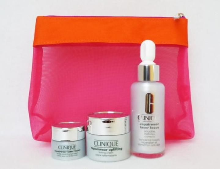 Produktbild Clinique Repairwear Laser Focus: Repairwear Laser Focus Smooths Corrects 30ml+Uplifting Firming Cream 15ml+La (30 ml)