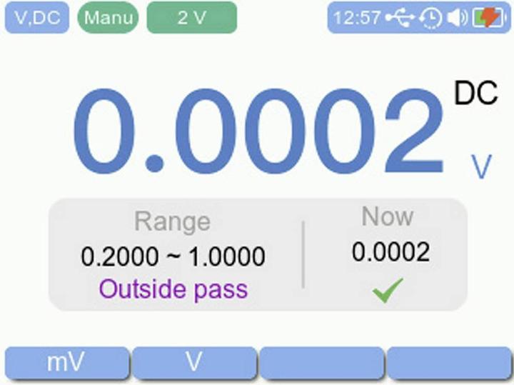 Actual product image Voltcraft VC-44 handheld multimeter with basic oscilloscope (CAT III 1000V)