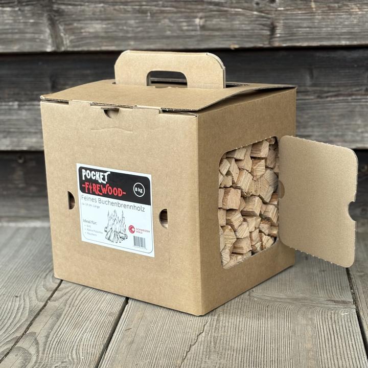 Image du produit Bischofberger Holz Pocket Firewood – Fein Gespaltenes Buchenbrennholz