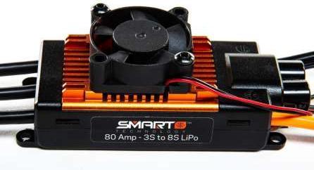 Actual product image Spektrum Speed Controller Avian 80 Amp Brushless SMART ESC 3S-8S