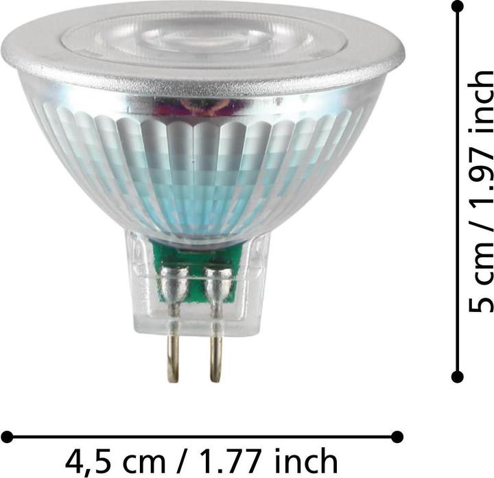 Image du produit EGLO Ampoule LED GU3.5 (GU5.3, 4.90 W, 450 lm, 1 x, F)
