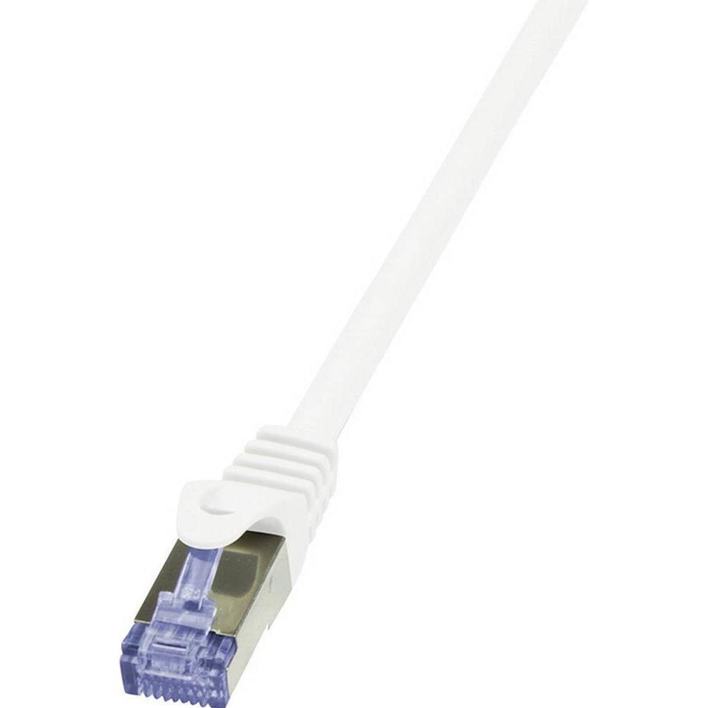 LogiLink Netzwerkkabel (S/FTP, CAT6a, 7.50 m), Netzwerkkabel