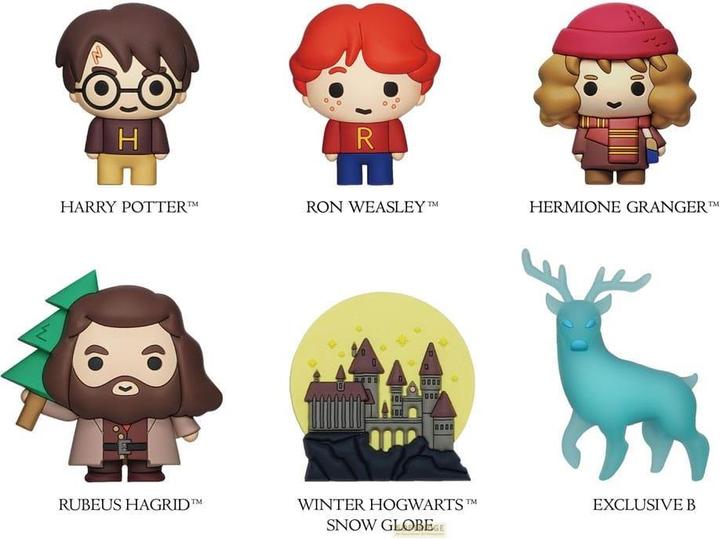 Monogram Int. Harry Potter 3D Magnete Christmas Series Display (12) (12 x)