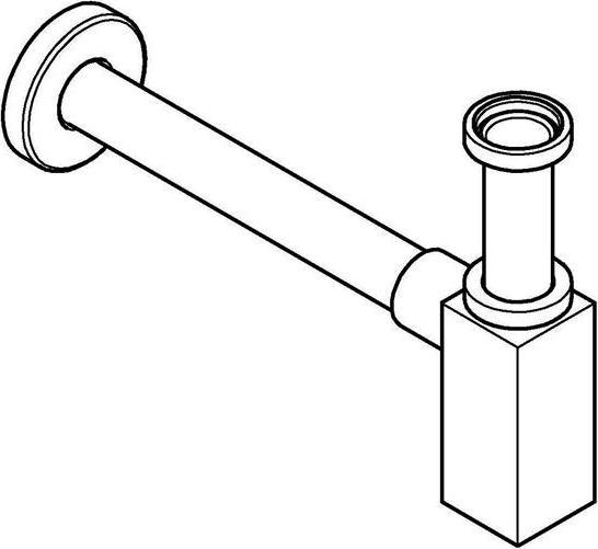 Produktbild Grohe Geruchsverschluss 1 1/4Zoll f WT chr (Flaschensiphon, 1 1/4")