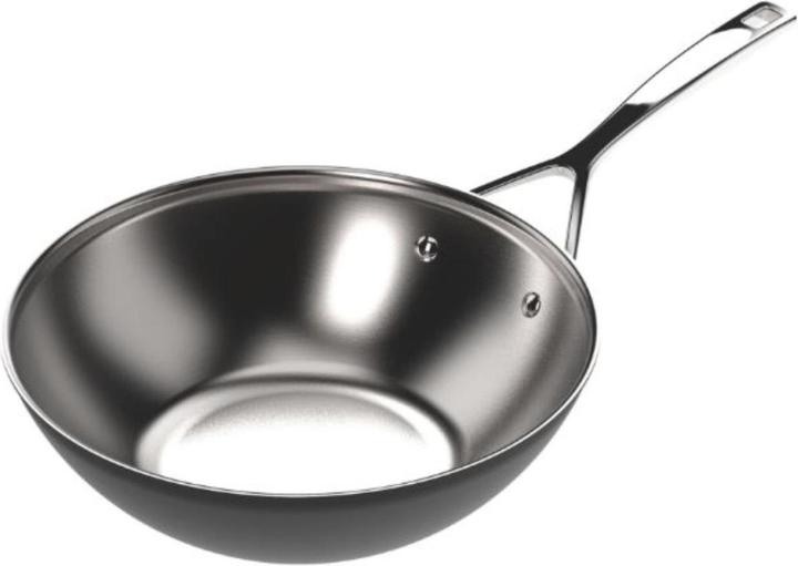 Produktbild Demeyere Black 5 Wok zonder deksel 30cm - 3l (30 cm, Wok Pfanne, Edelstahl)