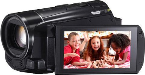 Canon Legria HF M56, Full-HD Flash, 10x Zoom, 8GB, Schwarz (2.07 Mpx, 10 x)