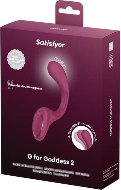Productafbeelding Satisfyer G for Goddess 2 (Wine Red)