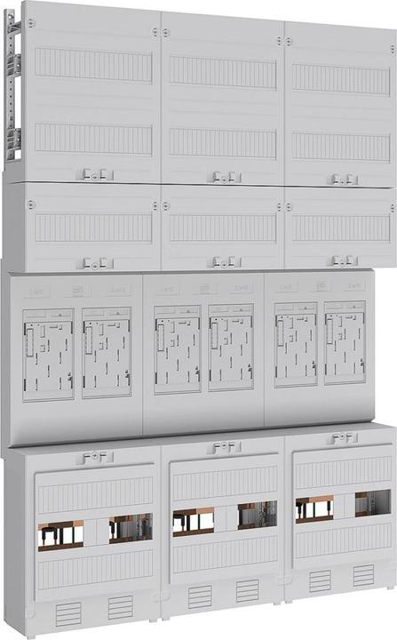 Produktbild ABN EZ37160 Zählerfeld eHz 6ZP SS5-polig