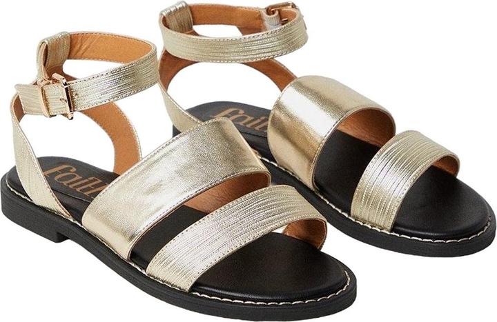 Actual product image FAITH Womens/Ladies Makoko Double Band Flat Sandals (42)