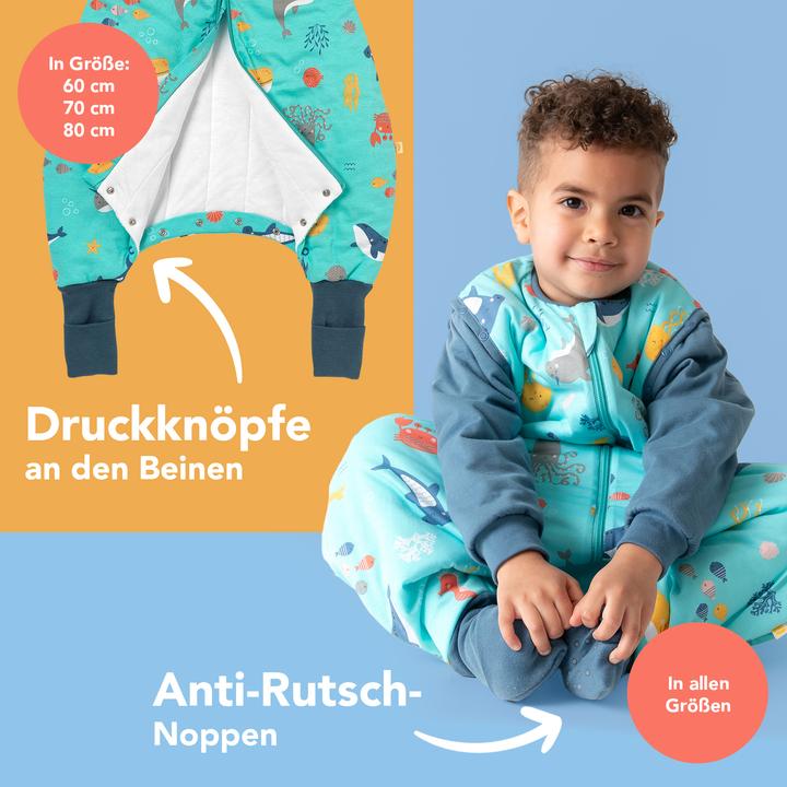 Image du produit Schlummersack Gigoteuse à pieds - 2.5 TOG toutes saisons (110 cm, 2.5 TOG, Toute l'année)