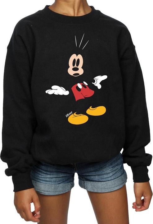 Produktbild Disney Mickey Mouse Surprised Sweatshirt Mädchen (152, 158)