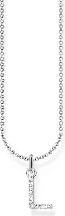 Immagine prodotto Thomas Sabo Catena con ciondolo a forma di lettera L - argento (Argento 925, 38 - 45 cm)