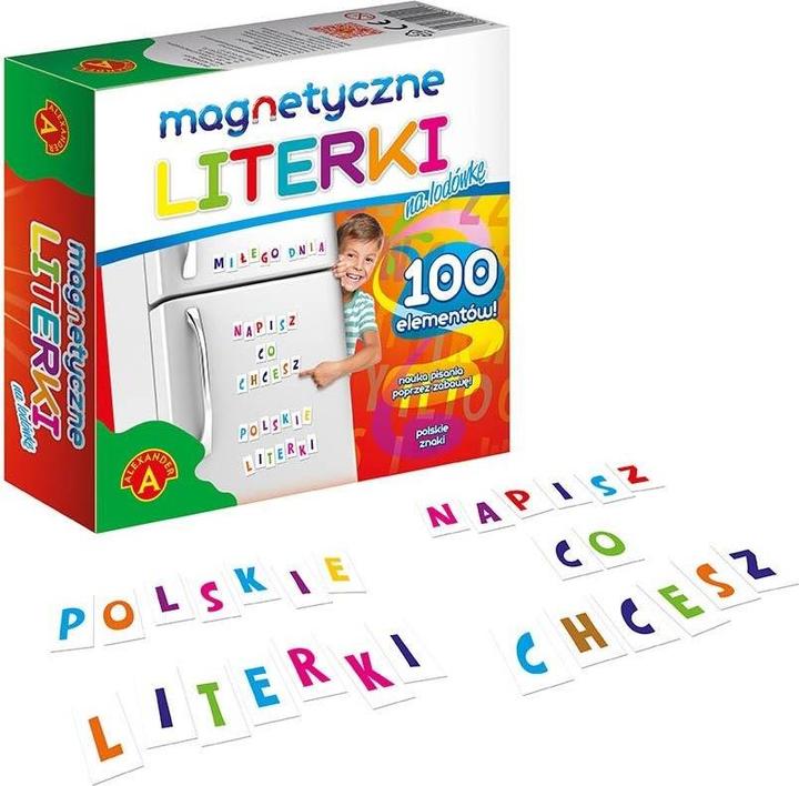 Actual product image Alexander Magnetic letters on the fridge