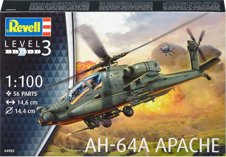 Actual product image Revell AH-64A Apache