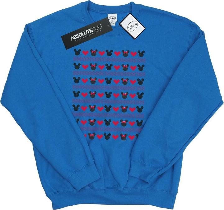 Produktbild Disney Mickey And Minnie Christmas Hearts Sweatshirt (M)