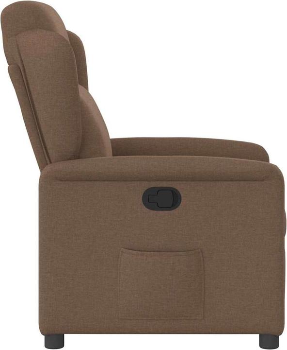 Produktbild vidaXL Relaxsessel Braun Stoff