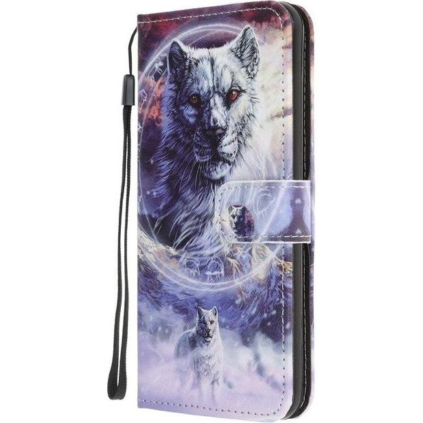 MU Style Leder Bookcover Image Series (Samsung Galaxy A72 5G), Smartphone Hülle, Mehrfarbig