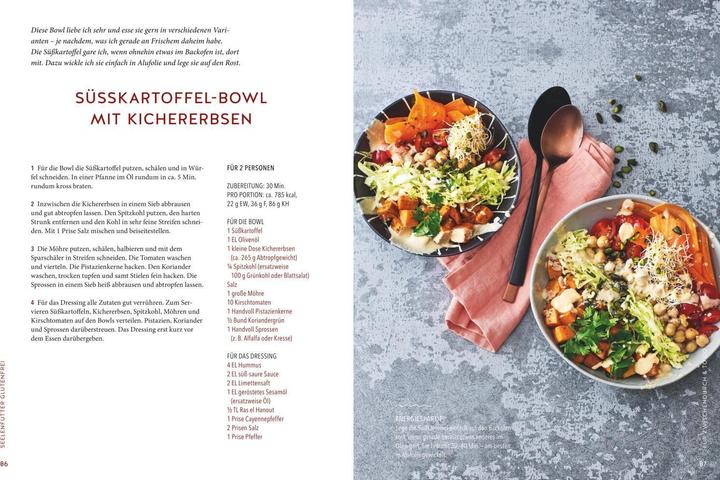 Immagine prodotto Seelenfutter glutenfrei (Tedesco, Stefanie Grey, 2022)