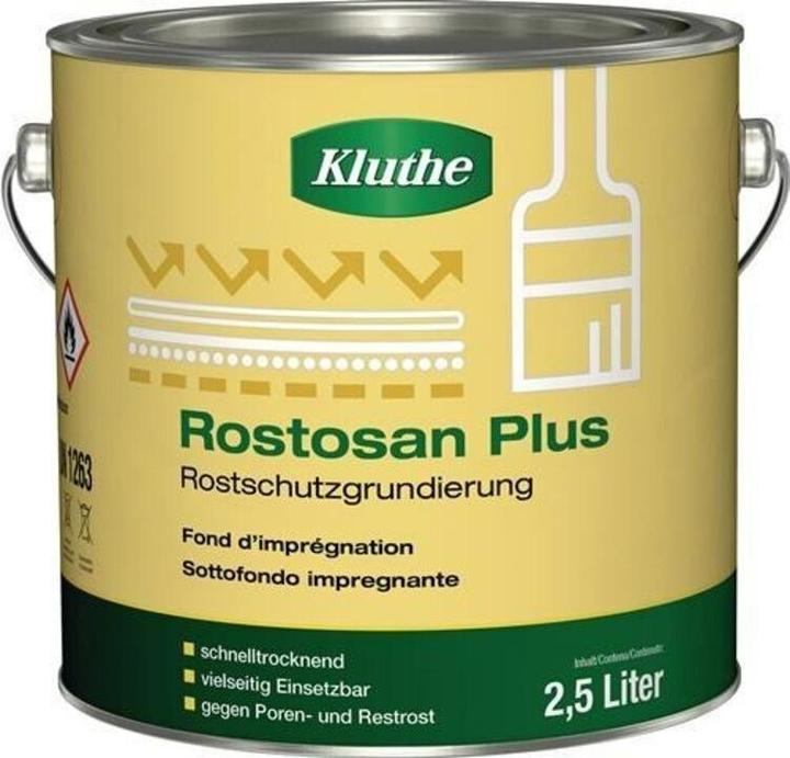 Kluthe Rostprimer Rostosan Plus grau - 011210337001